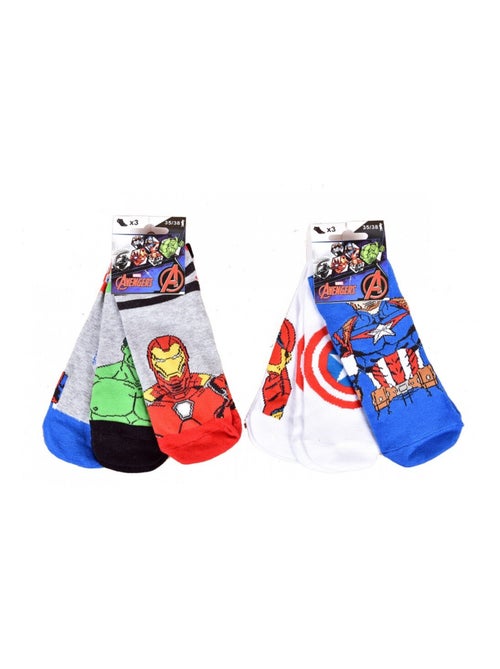 Calzini Pack Bambino AVENGERS - Confezione da 9 - Kiabi