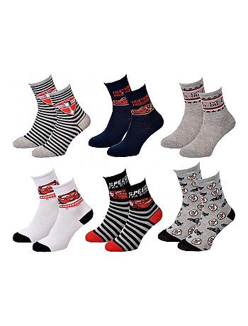 Calzini Pack Bambino CARS - Confezione da 6