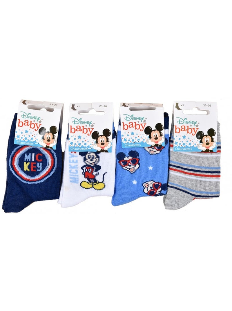 Calzini Pack Bambino DISNEY CLASSIC - Confezione da 9 Grigio grigio antracite bianco - Kiabi