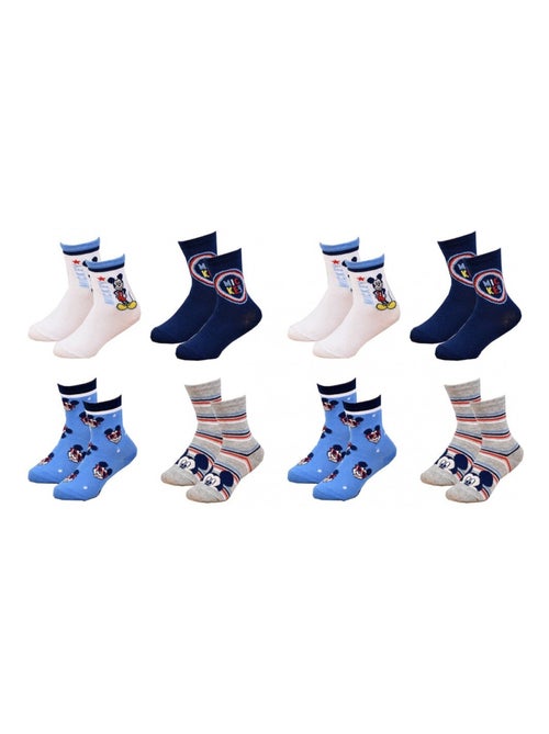 Calzini Pack Bambino DISNEY MICKEY MOUSE - Confezione da 8 - Kiabi