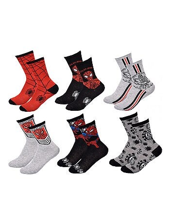 Calzini Pack Bambino DISNEY SPIDERMAN - Confezione da 6