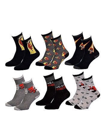 Calzini Pack Bambino GLI INCREDIBILI - Confezione da 6
