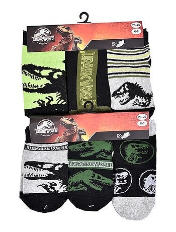 Calzini Pack Bambino JURASSIC WORLD - Confezione da 9