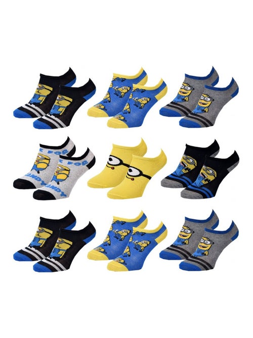 Calzini Pack Bambino MINIONS - Confezione da 9 - Kiabi