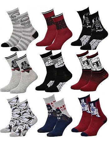 Calzini Pack Bambino STAR WARS - Confezione da 9