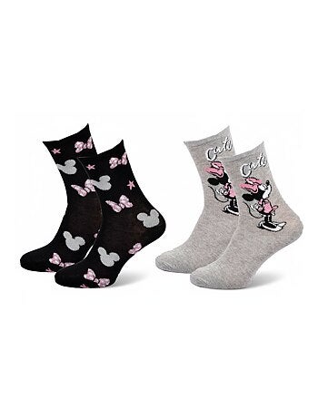 Calzini Pack Donna DISNEY MINNIE Confezione da 2 Paia