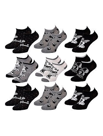 Calzini Pack Donna DISNEY MINNIE Confezione da 9 Paia