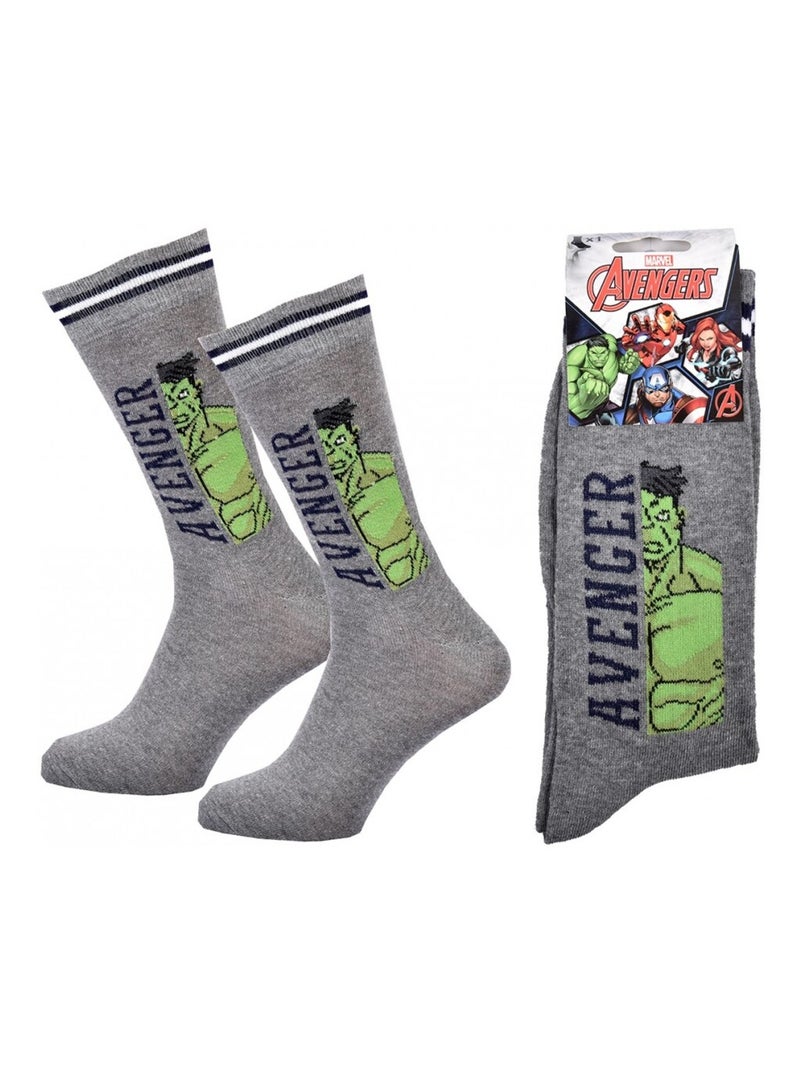 Calzini Pack Regalo Uomo MARVEL AVENGERS Grigio verde chiaro nero - Kiabi