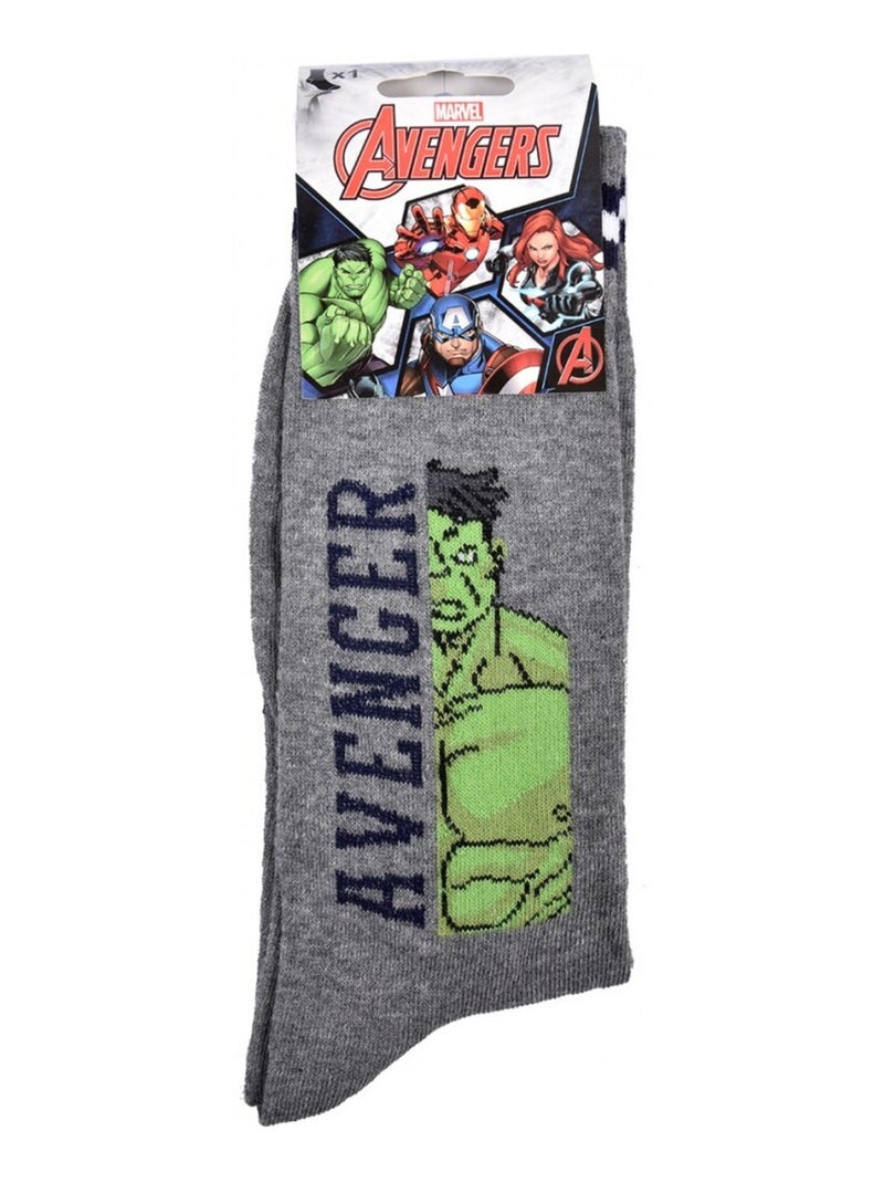 Calzini Pack Regalo Uomo MARVEL AVENGERS Grigio verde chiaro nero - Kiabi