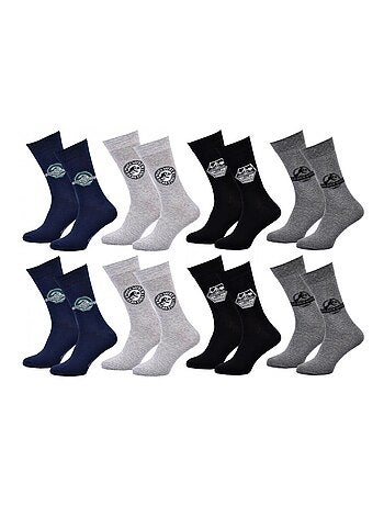 Calzini Pack Uomo JURASSIC WORLD - Confezione da 8