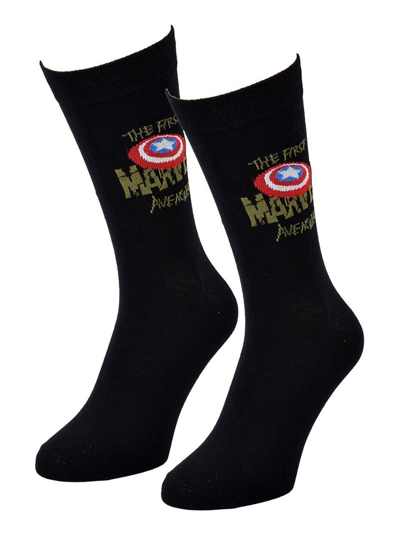 Calzini Pack Uomo MARVEL AVENGERS Nero Rosso Bianco - Kiabi