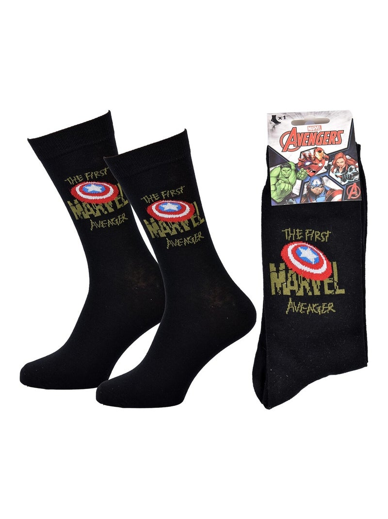 Calzini Pack Uomo MARVEL AVENGERS Nero Rosso Bianco - Kiabi