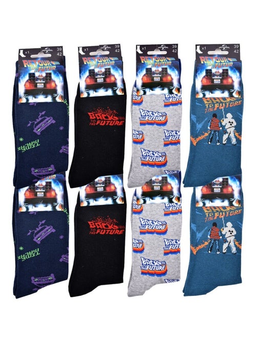 Calzini Pack UOMO RITORNO AL FUTURO - Confezione da 8 - Kiabi