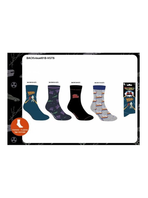 Calzini Pack UOMO RITORNO AL FUTURO - Confezione da 8 - Kiabi