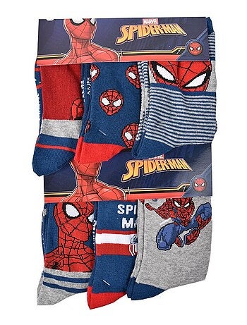 Calzini Pack Uomo SPIDERMAN - Confezione da 9