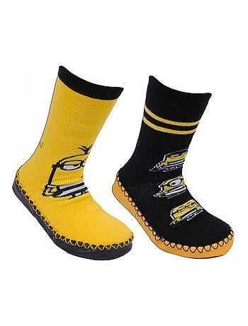 Calzini pantofola confezione da 2 MINIONS