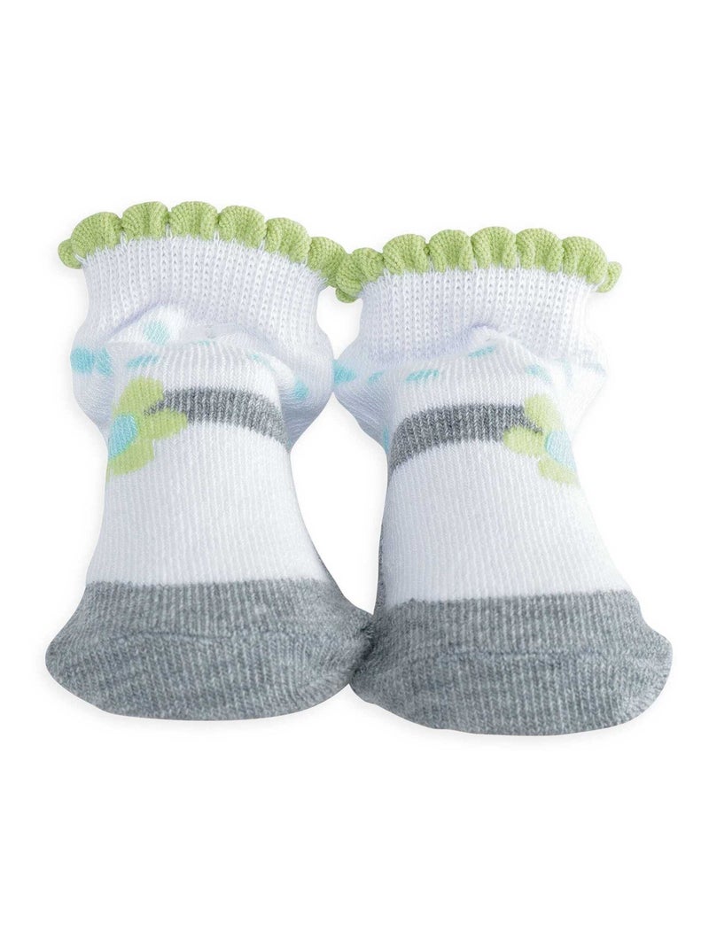 Calzini per bambini - piccoli fiori Grigio - Kiabi