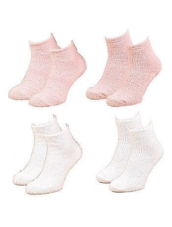 Calzini per Donna Casa Socks Toucher Doux - Confezione da 4
