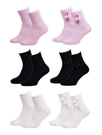Calzini per Donna Casa Socks Toucher Doux - Confezione da 6