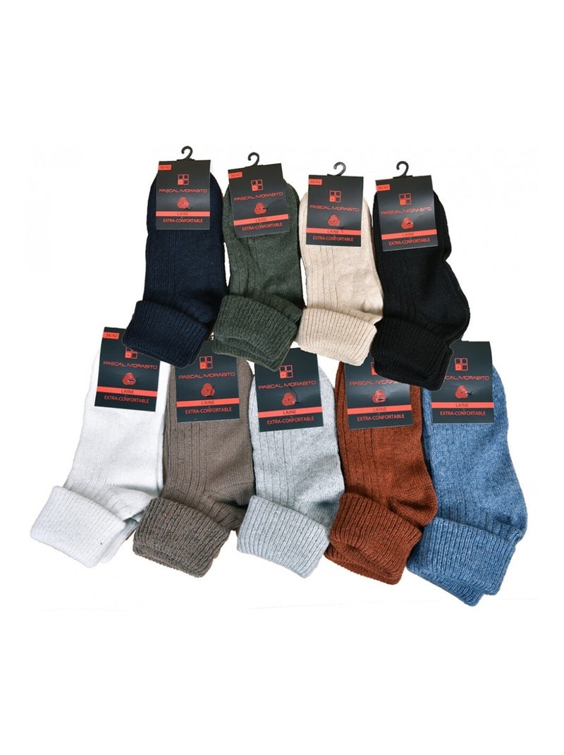 Calzini per Donna Mezza Stagione Calore e Comfort - Confezione da 9 Multicolore - Kiabi