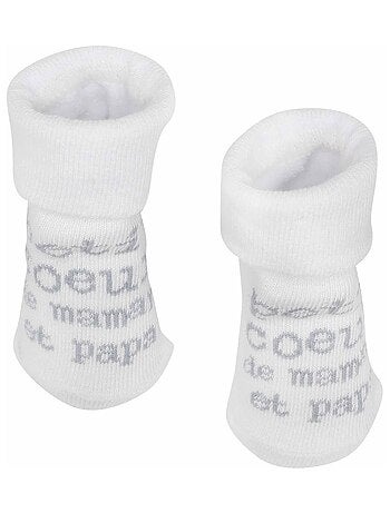 Calzini per neonato - piccolo cuore