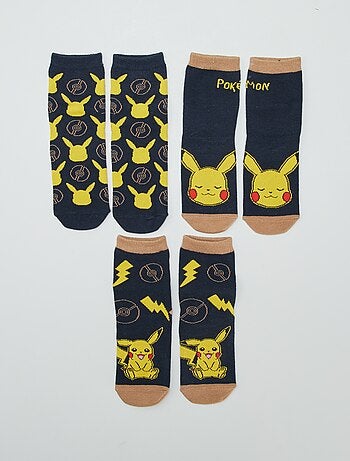 Calzini Pokemon - Set di 3
