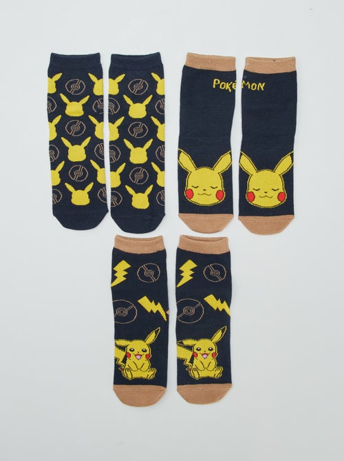 Calzini Pokemon - Set di 3 - Kiabi