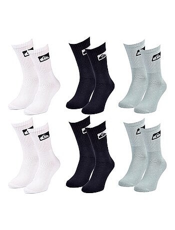 Calzini QUIKSILVER CUSHIONED CREW - Confezione da 6