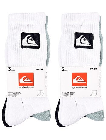 Calzini QUIKSILVER CUSHIONED CREW - Confezione da 6