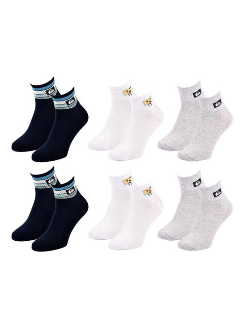 Calzini QUIKSILVER QUARTER - Confezione da 6 - Kiabi