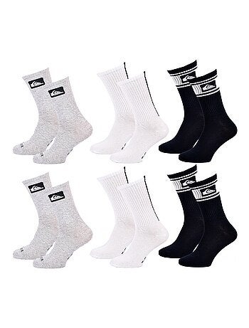 Calzini QUIKSILVER REGULAR CREW - Confezione da 6