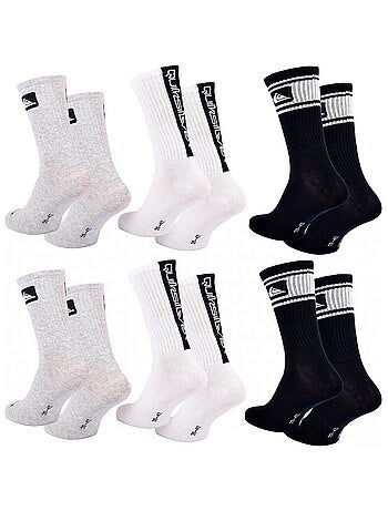 Calzini QUIKSILVER REGULAR CREW - Confezione da 6