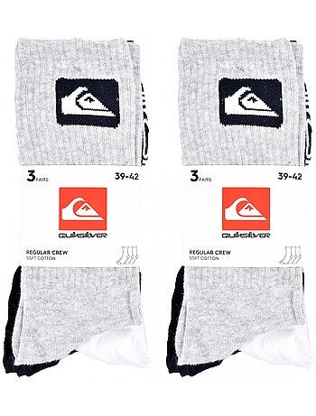 Calzini QUIKSILVER REGULAR CREW - Confezione da 6