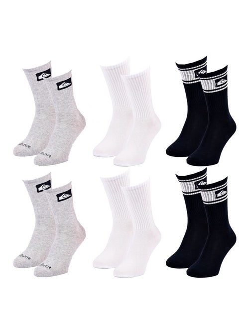 Calzini QUIKSILVER REGULAR CREW - Confezione da 6 - Kiabi