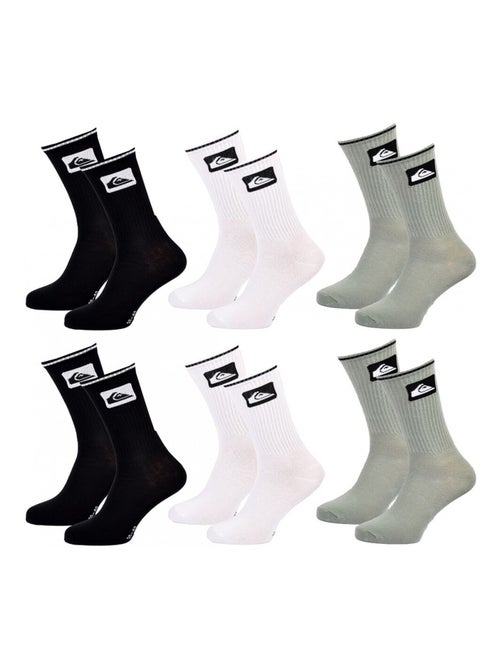 Calzini QUIKSILVER REGULAR CREW - Confezione da 6 - Kiabi