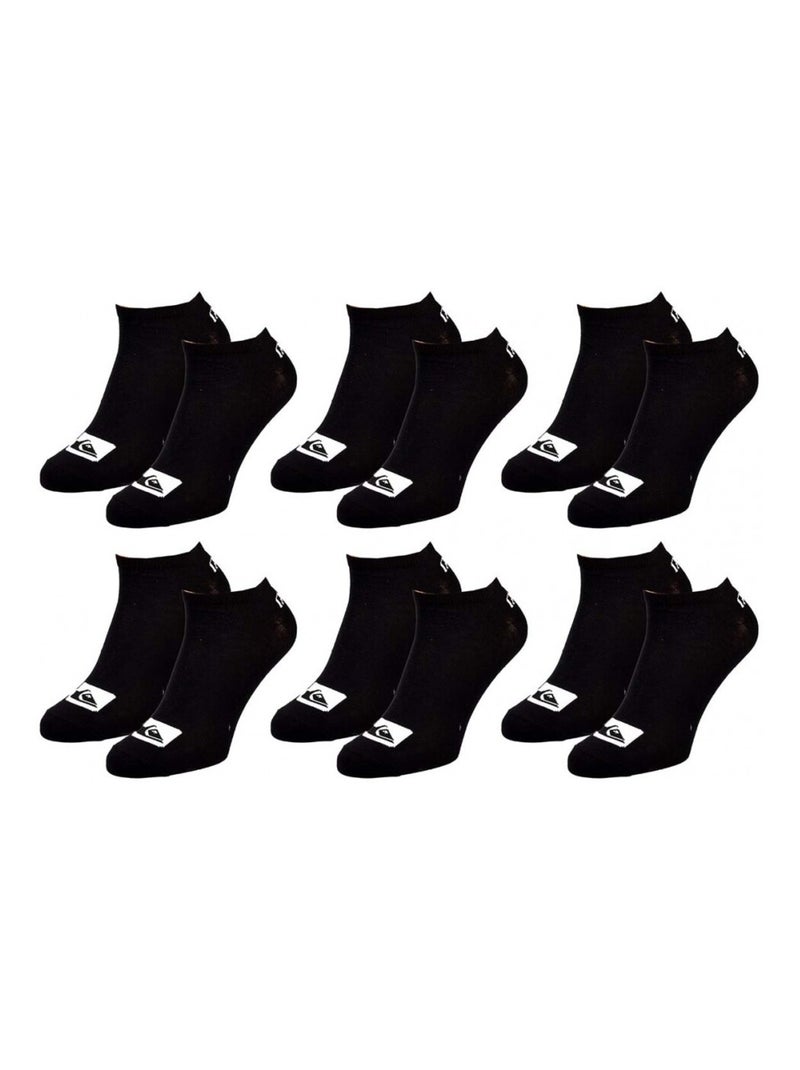 Calzini QUIKSILVER SNEAKER - Confezione da 6 Nero - Kiabi