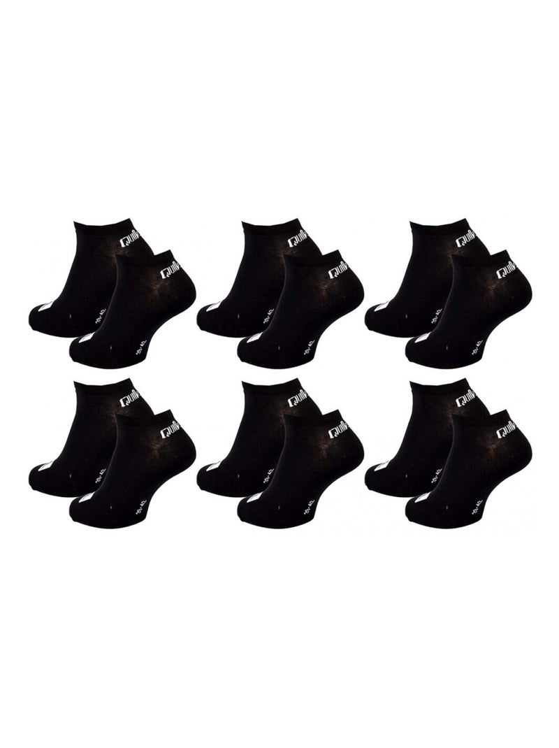 Calzini QUIKSILVER SNEAKER - Confezione da 6 Nero - Kiabi