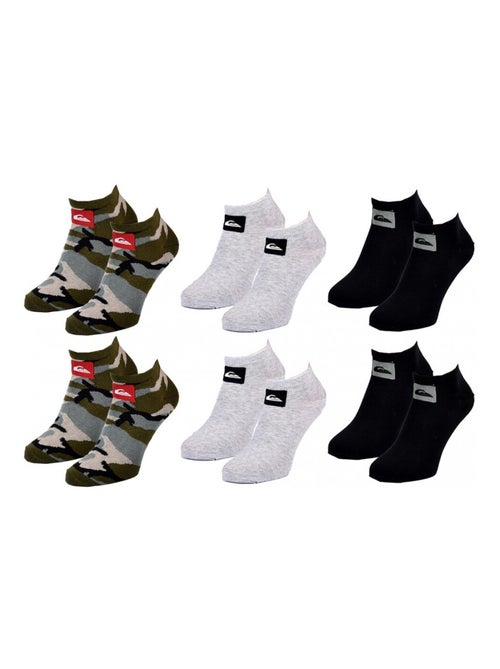 Calzini QUIKSILVER SNEAKER - Confezione da 6 - Kiabi