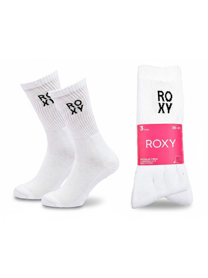 Calzini ROXY Donna Crew – Pack 6 Paia Bianco - Kiabi