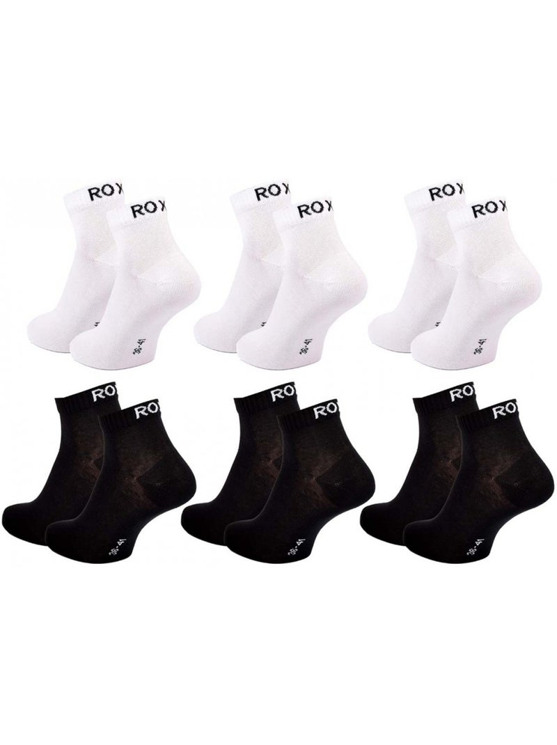 Calzini ROXY QUARTER - Confezione da 6 Multicolore - Kiabi