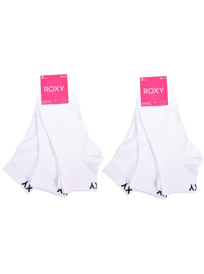 Calzini ROXY QUARTER - Confezione da 6 Multicolore - Kiabi