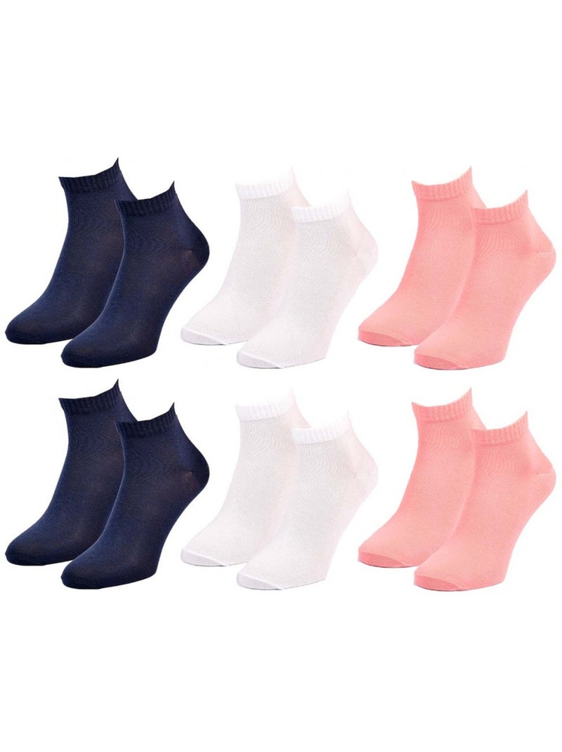 Calzini ROXY QUARTER - Confezione da 6 Multicolore - Kiabi
