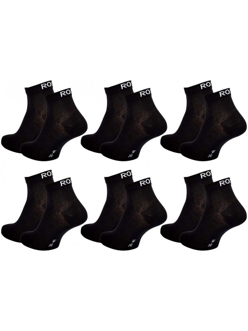 Calzini ROXY QUARTER - Confezione da 6 Multicolore - Kiabi