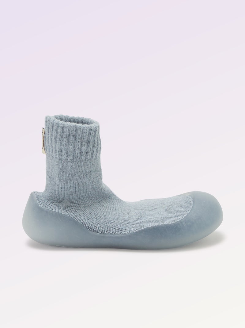 Calzini-scarpe per motricità 3 'Primi passi' - Kitchoun Blu - Kiabi