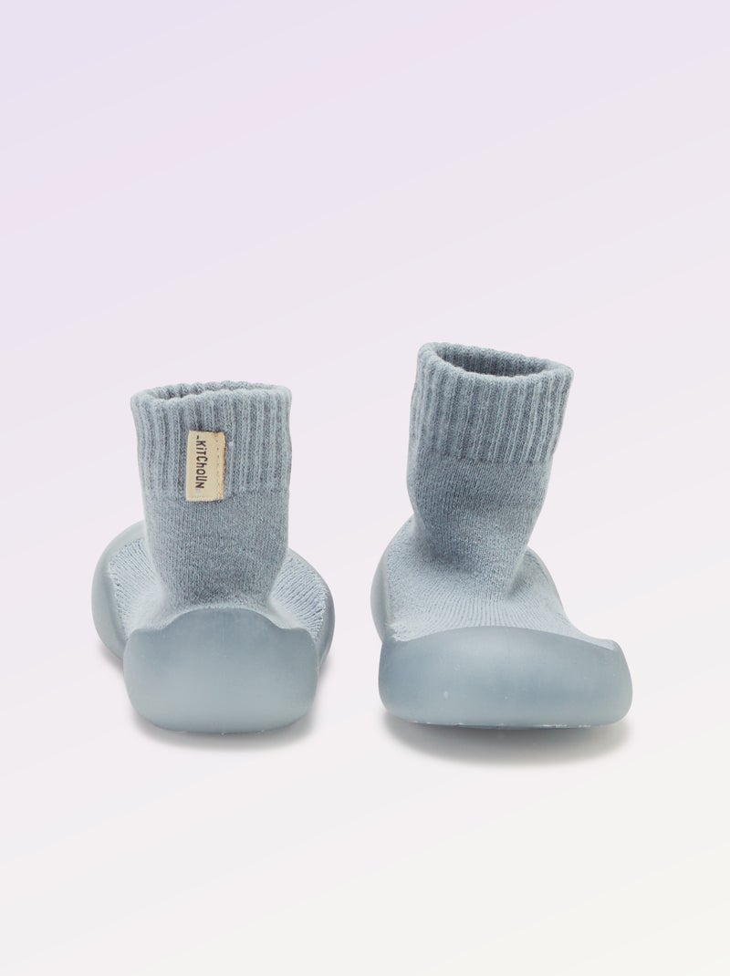Calzini-scarpe per motricità 3 'Primi passi' - Kitchoun Blu - Kiabi