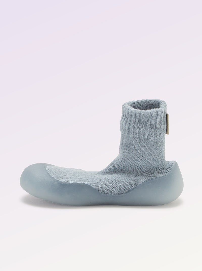 Calzini-scarpe per motricità 3 'Primi passi' - Kitchoun Blu - Kiabi