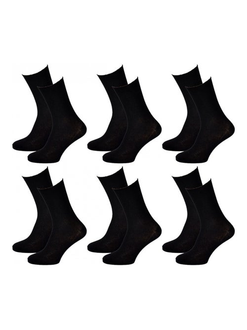 Calzini senza elastico donna Gambe sensibili - Confezione da 12 - Kiabi Calzini senza elastico donna Gambe sensibili - Confezione da 12 - Kiabi