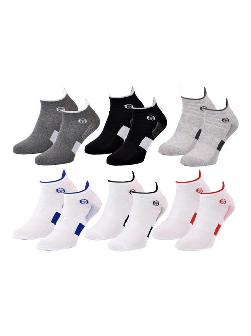 Calzini Sergio Tacchini - Confezione da 6 - Kiabi Calzini Sergio Tacchini - Confezione da 6 - Kiabi