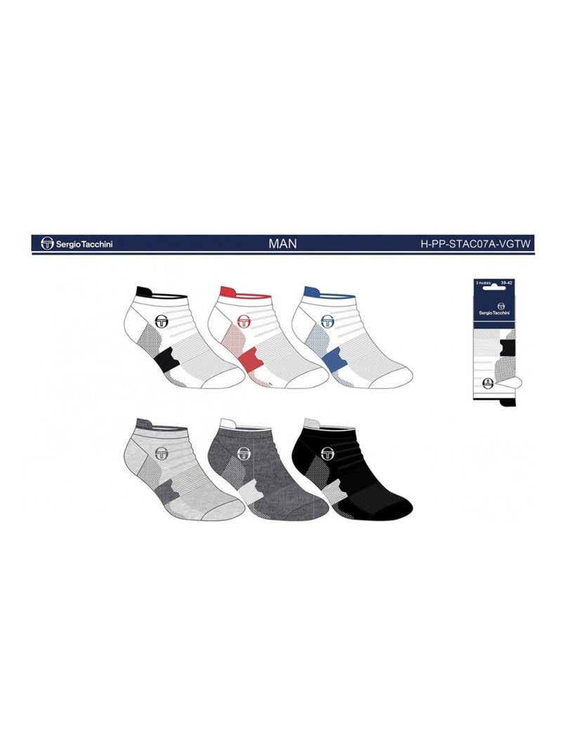 Calzini Sergio Tacchini - Confezione da 6 Dorato/Oro - Kiabi