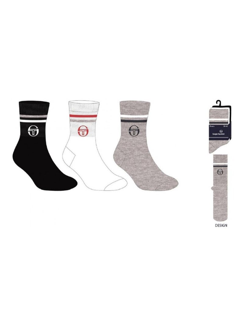 Calzini SERGIO TACCHINI - Confezione da 6 Multicolore - Kiabi
